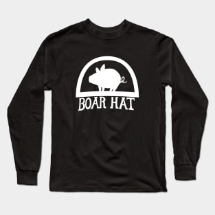 Boar Hat Sign Long Sleeve T-Shirt